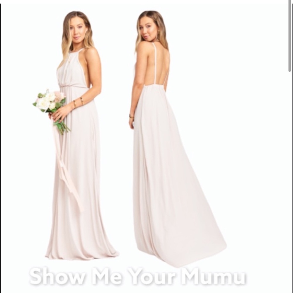 Show me your mumu amanda dress in show me the ring crisp